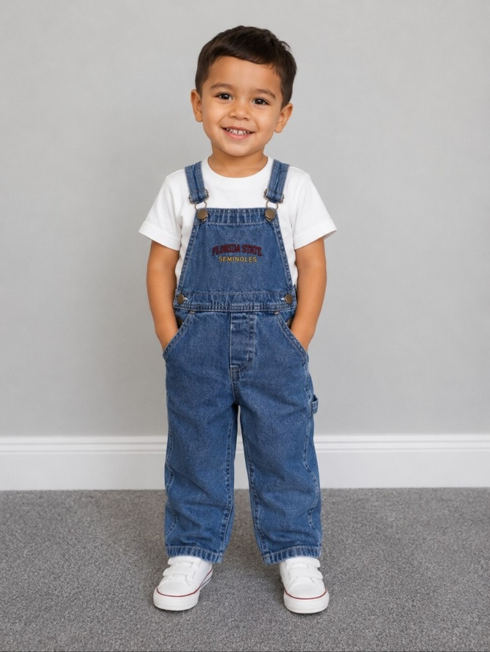 Florida State University Seminole Jean Overalls 3T